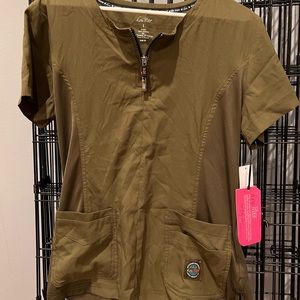 Olive Green Blouse
